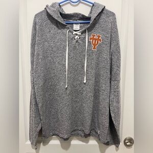 PINK Victoria's Secret Gray Hoodie with UT Emblem